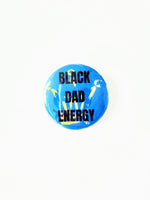 Black Dad Energy Button